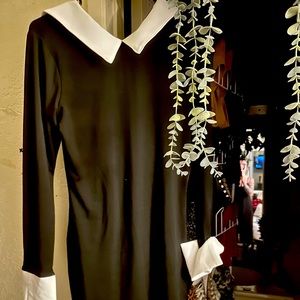 Wednesday Adams inspired bodycon dress